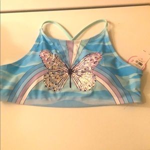 Justice girls bathing suit